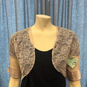 Vintage Lace Bolero Shrug